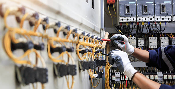 Professional Electrician technician working in Kyle, TX